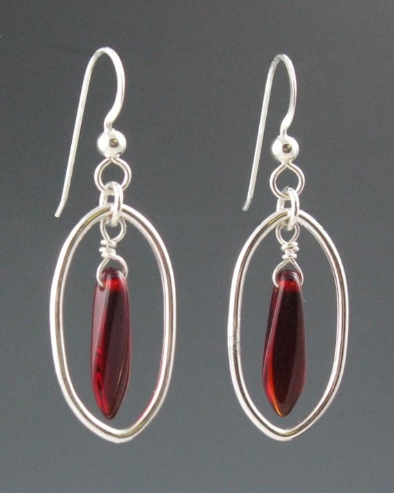 Using a small amount of daggers with simple wire or bead work can be striking, too.