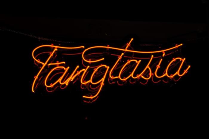 Get a neon bar light for your True Blood Halloween party and re-use it in the future for other Halloween parties!