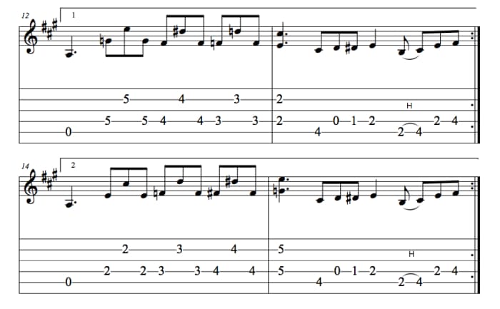 Blues Guitar Chord Progressions • the Three Chord Progression • Part 3 ...