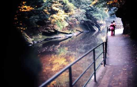 Look at the reflections in that water at the Wisconsin Dells in one of the shore excursions!