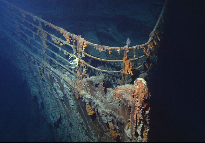Scientists think that the Titanic will vanish by 2030 due to the bacteria that eats the metal.