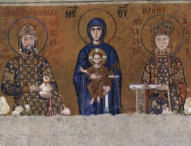 Justinian mosaik ravenna - PD-US