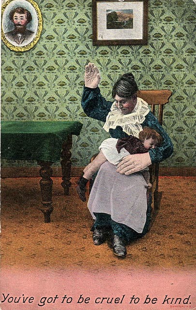 There are some people who still believe that spanking is necessary to get a child to behave, but I think you can raise a child that is not spoiled without spanking or correction.