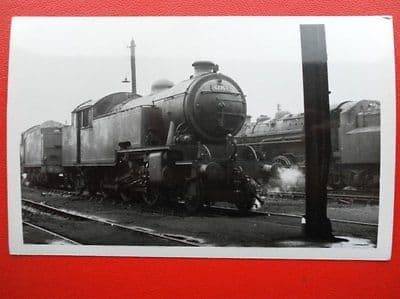 Class L1 2-6-4 67763 rests at Darlington between duties. She was moved to 50A in 1958 from Middlesbrough (51D) when her home shed closed and Thornaby (51L) opened to replace Newport and Middlesbrough's bomb-damaged and generally roofless sheds