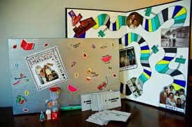 Making a board game based on your family is a great weekend project and keeps everyone happily busy.