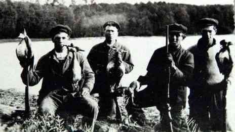 Leonard had spent four years in Canada before returning to England to get his brothers and friends