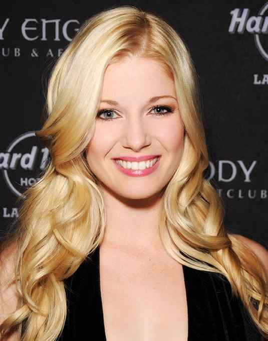 Makeup for blonde hair, blue eyes, and fair skin.