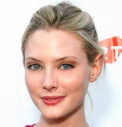 Makeup for blonde hair, blue eyes, and pale skin.