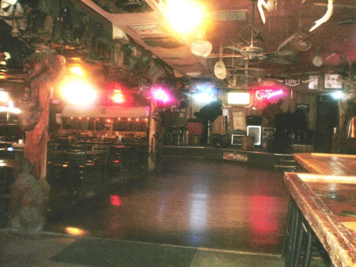 Buffalo Chip's dance floor fills up on the weekends. This is one of Cave Creek's best night spots to listen to live music by great country musicians.