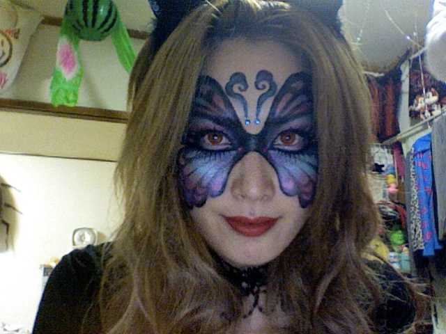 butterflyhalloweenmakeuptutorialsfacepainting
