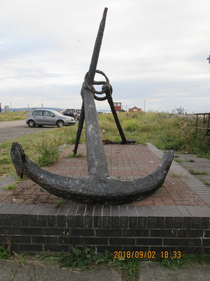 This is the only piece of 'ironmongery' not lifted by the people who took the plaques that described the local wartime historical scenery. Wonder why they left this?