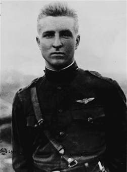 Luke AFB in Arizona is named for this "balloon buster", who, like Eddie Rickenbacker, was fighting the nation of his ancestry.
