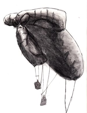 Not the prettiest of aircraft, observation balloons were a tempting target to an aircraft, but deadlier than they looked.