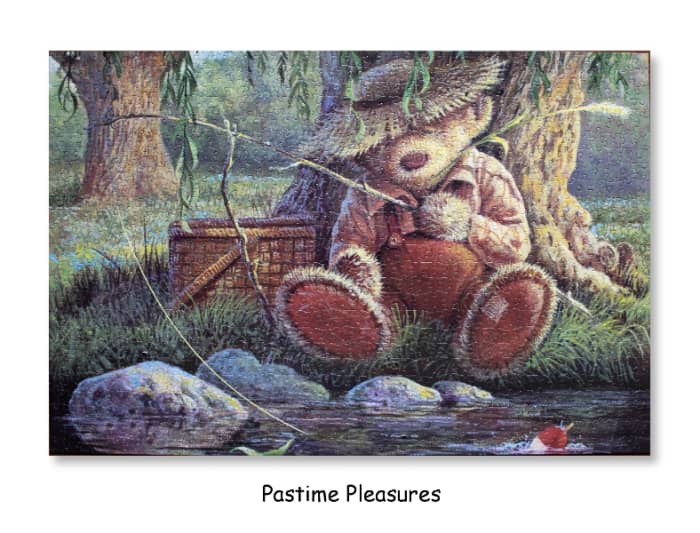 Titled 'Pastime Pleasures', this jigsaw Puzzle is still one of my favorites :-) Copyright Oliversmum