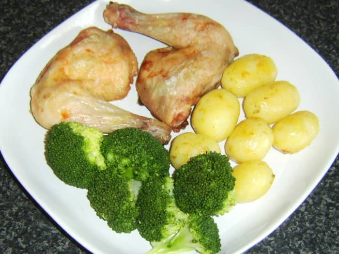 Whole chicken leg confit and goose fat roasted potatoes is one of the recipes you will find further down this page