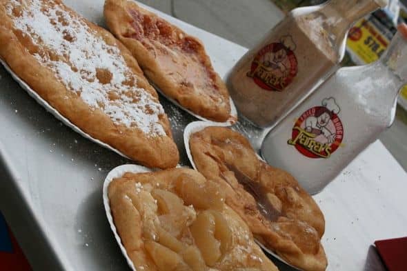 Elephant Ear Fried Doughnut