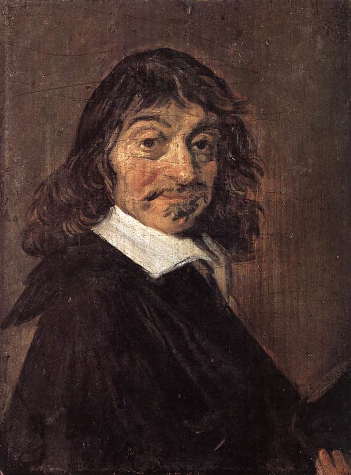 René Descartes looking intelligent.