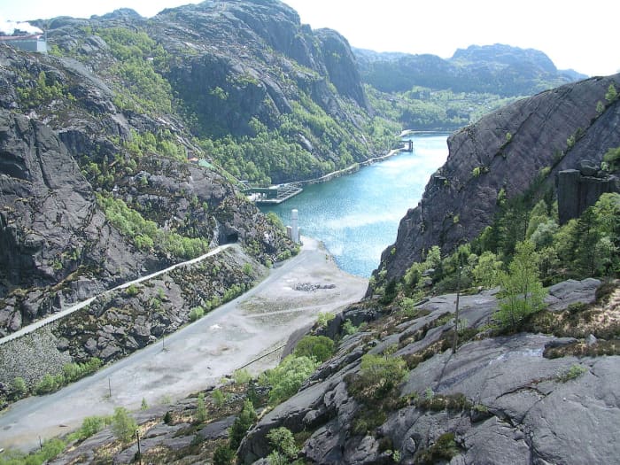 A really impressive fjord in Norway! Very secluded and protected!