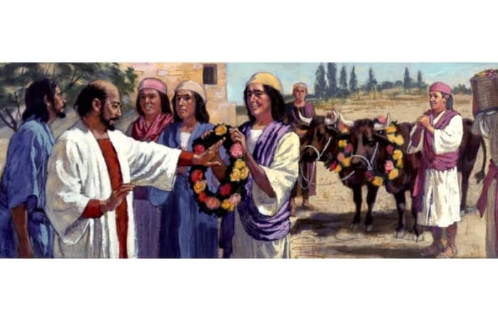 In Lystra Paul and Barnabas are worshiped as god's after they perform a miracle. Find out what they do. Acts 14:8-15.