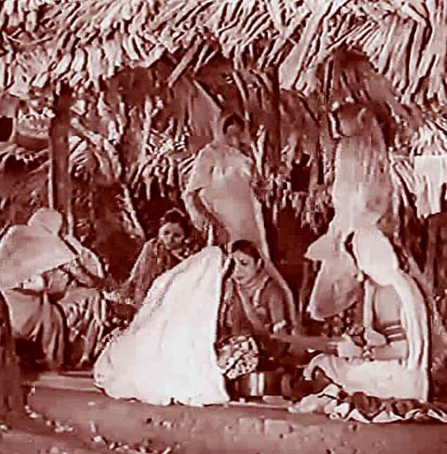A folk song from Achhut Kanya in 1934. Women singing in the village while doing the daily chores: as original as a folk song can get.