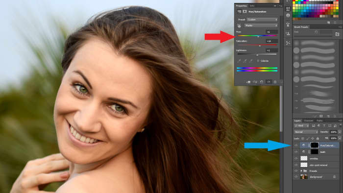 How To Photoshop Tutorial - Portrait Retouch For Beginners - HubPages