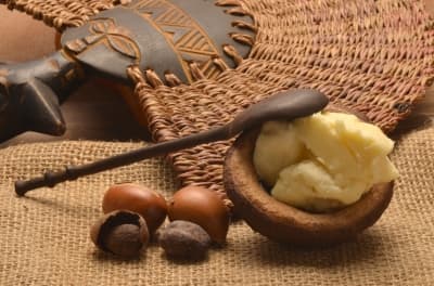 Shea butter is a nutritious and moisturizing ingredient for creams, lip balms and even shaving cream.