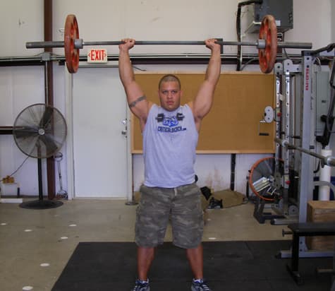 With the sheer amount of weight able to be handled, the overhead press yields the best results for shoulder development.