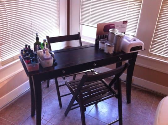 All nail products and manicure stations should be handled and stored correctly. Technicians and clients must not eat or drink at the manicure station. Do not smoke or burn candles near your manicure stations.