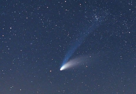 Could a comet, such as the one pictured here, have caused the massive atmospheric explosion over Tunguska?