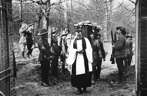 Even though he went down behind enemy lines, The Red Baron was so highly respected by his enemies that they honored him with a full military funeral.