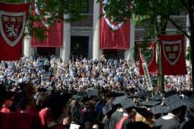 Harvard University Commencement Exercises are pictured May 30, 2013 in Cambridge, Massachusetts