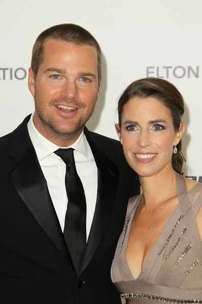 Chris O'Donnell and his wife, Caroline Fentress.