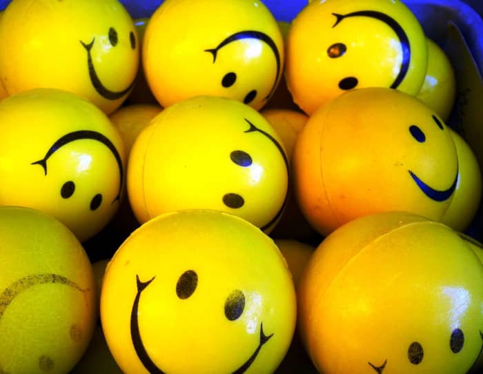 Put your happy face on. Stop the whining. You have a lot to be grateful for.
