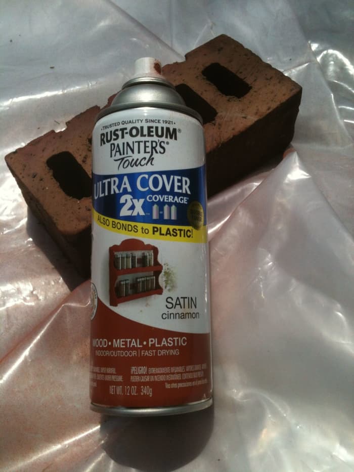 Here is the can of spray paint I bought for this project. Restoring my planter made me feel creative and gave me an ego boost; I highly recommend trying out this easy DIY!