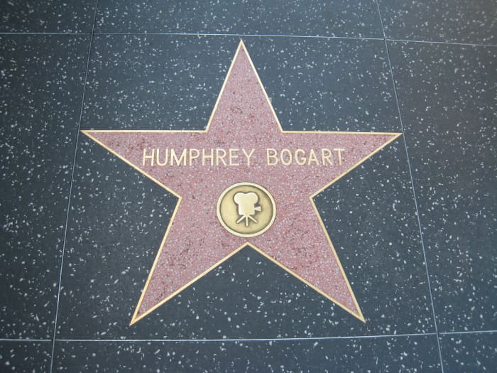 Humphrey Bogart's Star - Hollywood Walk of Fame