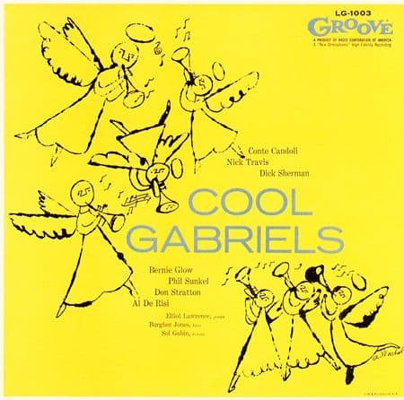Conte Candoli "Cool Gabriels" Groove Records 1003 12" LP Vinyl Record with Album Cover Art and Design by Andy Warhol