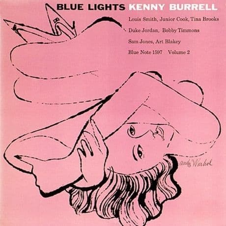 Kenny Burrell "Blue Lights, vol. 2" Blue Note Records BLP 1596 12" LP Vinyl Record with Album Cover Art by Andy Warhol
