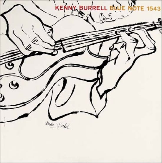 Kenny Burrell, vol. 2 Blue Note Records BLP 1543 12" LP Vinyl Record, Album Cover Illustration by Andy Warhol