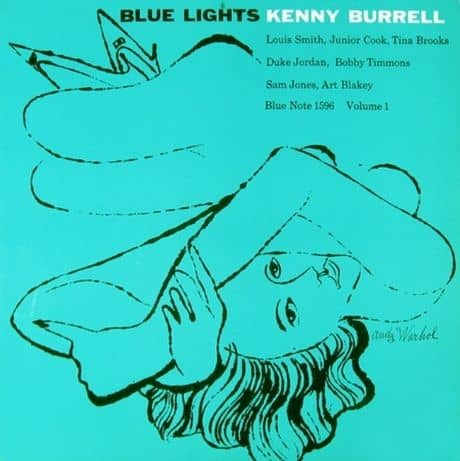 Kenny Burrell "Blue Lights, vol. 1" Blue Note Records BLP 1596 12" LP Vinyl Record with Album Cover Art by Andy Warhol