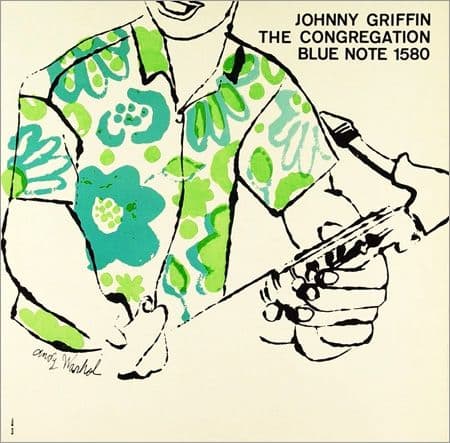 Johnny Griffin "The Congregation" Blue Note Records BLP 1580 LP Vinyl Record with Album Cover Art by Andy Warhol