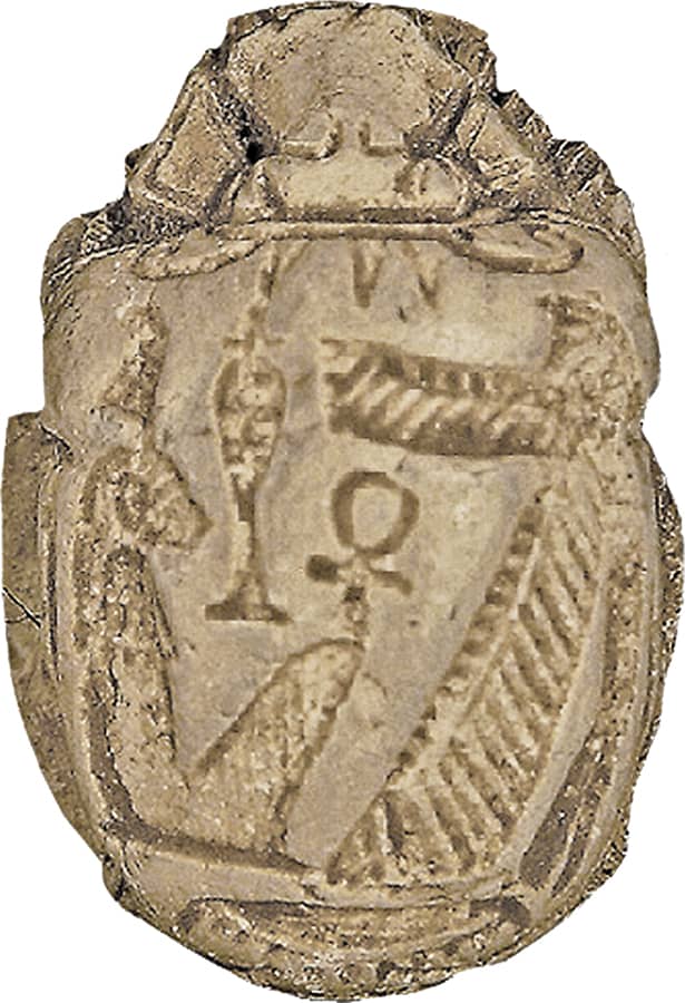 Egyptian scarab amulet