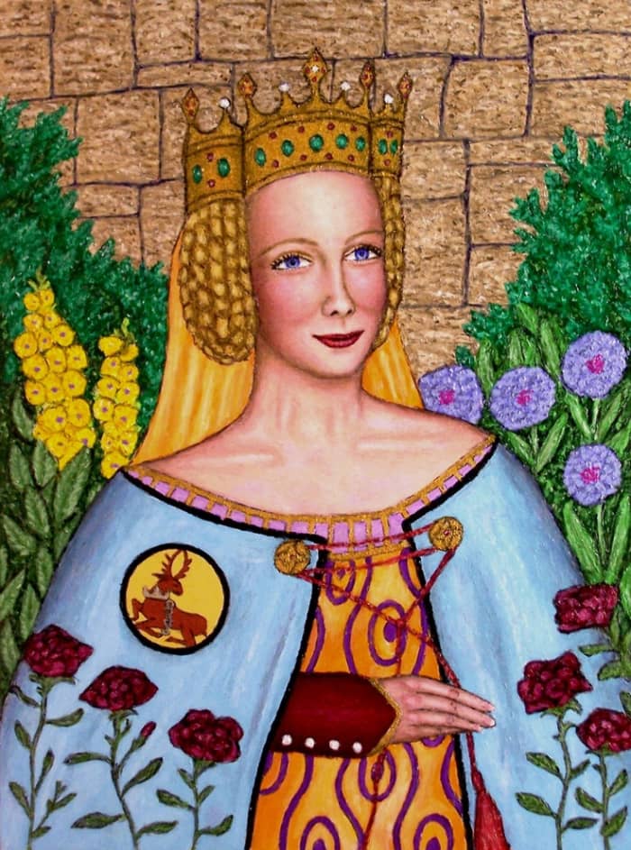 Joan of Kent; she jilted her second husband, Edward, Prince of Wales; not at the altar, but posthumously. She chose to be buried with her true love, John Holland. Edward rests alone.
