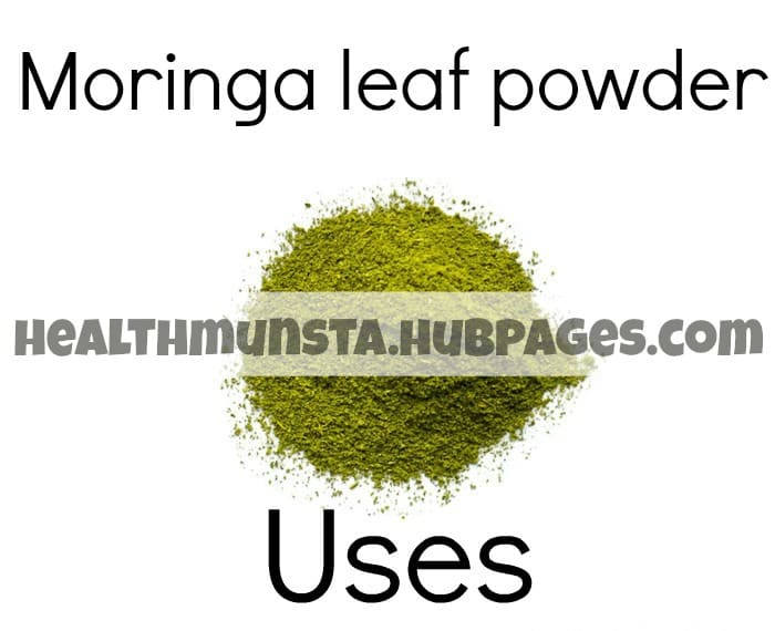 Moringa leaf powder has many uses including serving as a remedy for skin issues and acting as a powerful aphrodisiac.