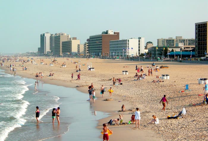 Virginia Beach is not the capital of Virginia, but it is the largest city in Virginia. Its population more than doubles the population of the next largest city.