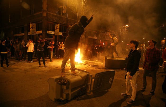 Students protesting the seminar believed that moral conviction out-weighed any constitutional obligation because it was simply wrong.