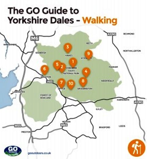 A handy guide to keep in your backpack for those uncertain moments when you need to make choices - refer to the web site for a key to the walk numbers