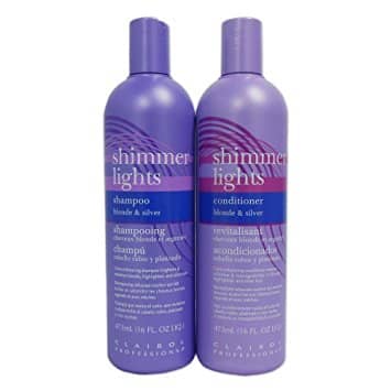 This product is a staple so if you aren't sure what to choose. Look no further. Clairol Shimmer Lights 16 oz. 9.99 - 25$