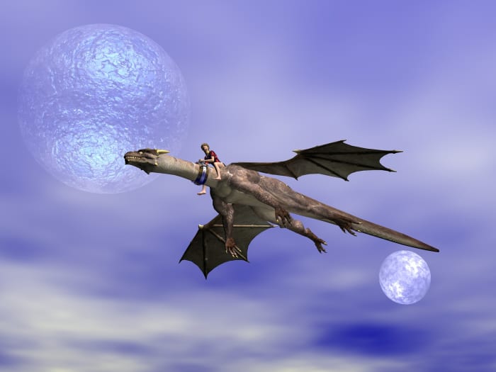 Dragons are well-known mythical creatures. They are serpents that can breathe fire and fly and they appear in the folklore of many cultures around the world. They are perhaps best known in the western world as the enemies of medieval knights.