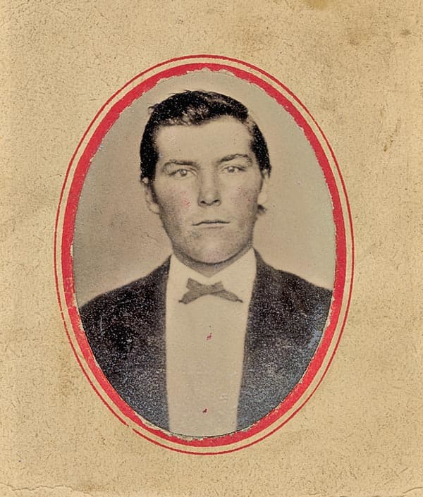John Wesley Hardin was wanted by the law almost his entire life. He was known as one of the deadliest and most dangerous killers alive, having killed 27 men by the time he was 18 years old.