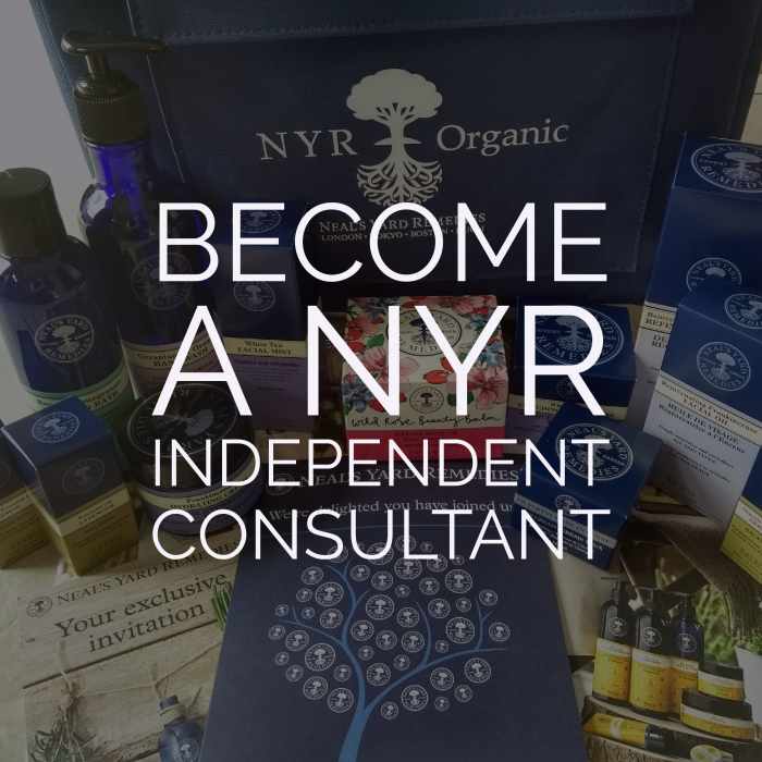 8 Reasons to a Neal's Yard Remedies Independent Consultant